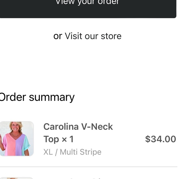 Bibi Colorblock Top - Picture 7 of 7